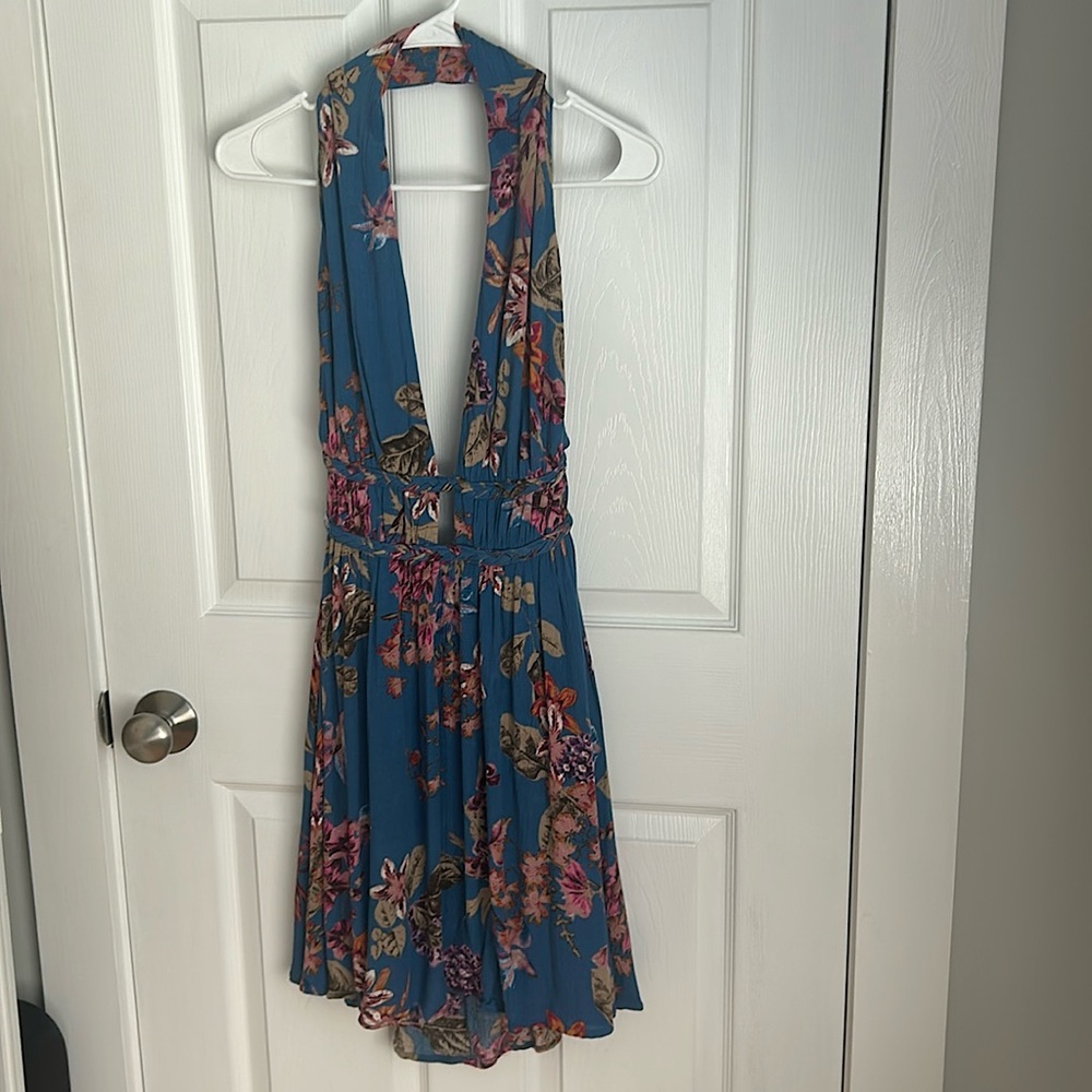 Beautiful deep view open back sundress